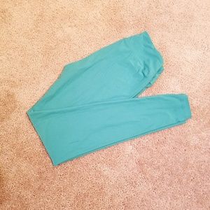 Lularoe OS Leggings NWOT Solid - Dark Teal
